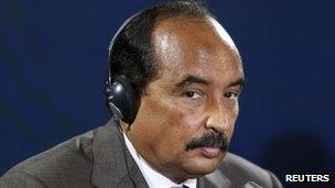 Mauritanian President Mohamed Ould Abdelaziz. Photo: October 2012