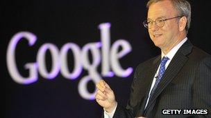 Eric Schmidt, Google chief executive