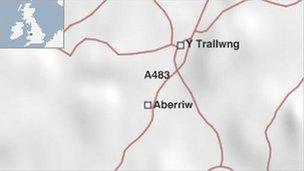 map o'r ardal