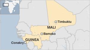 Guinea frees blocked Mali arms shipments - BBC News