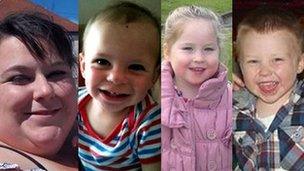 Lee-Anne Shiers, Charlie Timbrell, Skye Allen, Bailey Allen