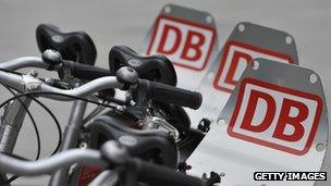 Deutsche Bahn cycles for hire