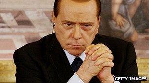 Silvio Berlusconi (file image)