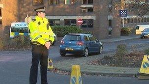 Policeman at Baird street