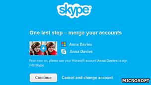 Skype screenshot