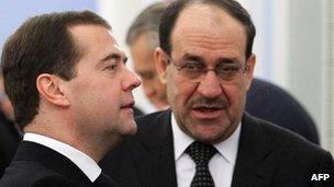 Maliki and Medvedev