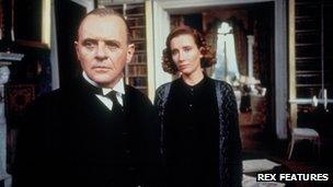 Sir Anthony Hopkins and Emma Thompson in The Remains of the Day