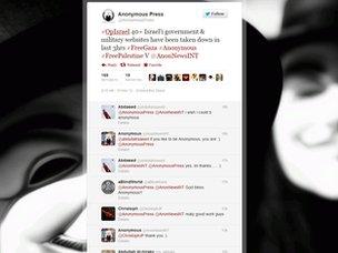 Anonymous Press twitter page