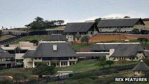 The home of South Africa President Jacob Zuma in Nkandla - 28 September 2012