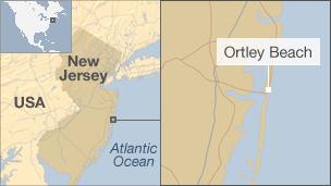 Map Of Ortley Beach Nj Sandy And The Jersey Shore: The Struggles Of Ortley Beach - Bbc News