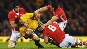 Cymru v. Awstralia
