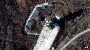 Sohae Satellite launch station in Cholsan County, North Pyongan Province, North Korea (file image from 23 Nov 12)