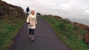 Coastal path at Helen's Bay