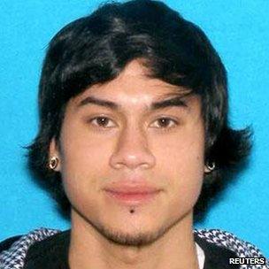 Jacob Tyler Roberts, 22, is seen in this undated picture released by the Clackamas County Sheriff's Office