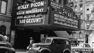 Jewish cinema, Manhattan c.1940s