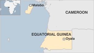 Equatorial Guinea map