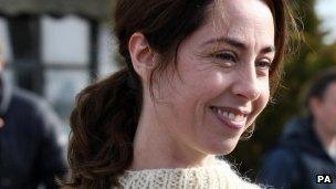 Sofie Grabol who plays Sarah Lund