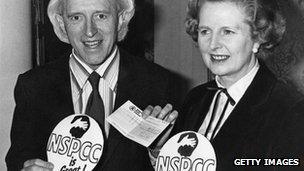 Jimmy Savile and Margaret Thatcher