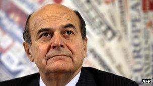 Pierluigi Bersani, file photo