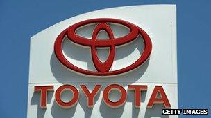 A Toyota dealership in North Hollywood, California (file pic)