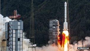 China communications satellite launch