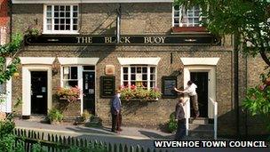 Black Buoy pub, Wivenhoe