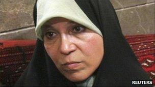 Faezeh Hashemi Rafsanjani - file image from 2009