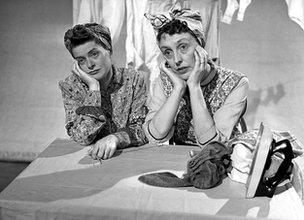 Daphne Oxenford and Joyce Grenfell in Joyce Grenfell Requests the Pleasure