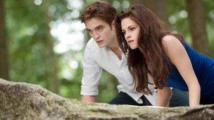 Film still from Twilight: Breaking Dawn Part 2