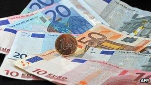 File photo: euro money