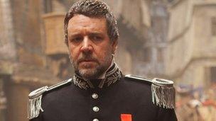 Russell Crowe in Les Miserables