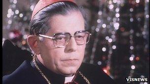 Cardinal Jozef Glemp, file photo 1990