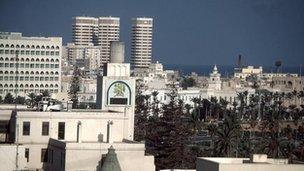 Tripoli skyline