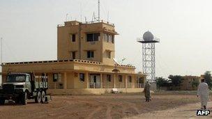 Kidal airport, Mali, August 2012