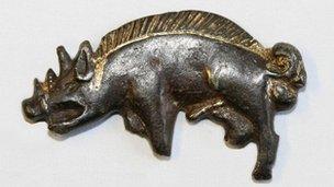 Boar badge found at Bosworth
