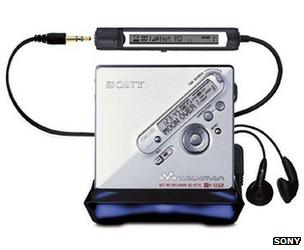 Sony MiniDisc player
