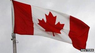 Canadian flag file picture