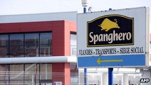 The Spanghero factory in France