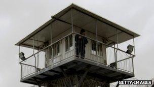 Ayalon prison watchtower