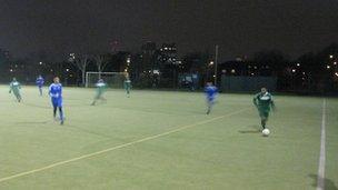 Bangladeshi players in east London