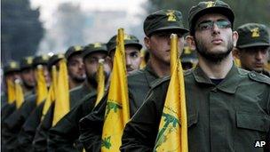Hezbollah fighters (file photo)