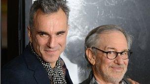 Daniel Day-Lewis and Steven Spielberg