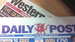 Y Western Mail a'r Daily Post