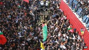 Arafat Jaradat's funeral (25/02/13)