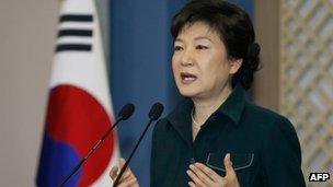 South Korean President Park Geun-hye (4 March 2013)