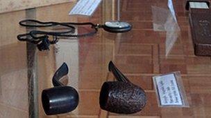 Stalin pipes in Gori museum