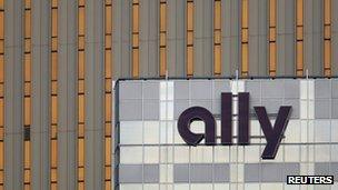 Ally Financial sign