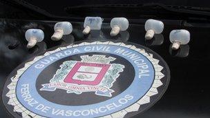Silicone fingers recovered by police