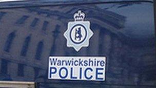 Warwickshire Police van