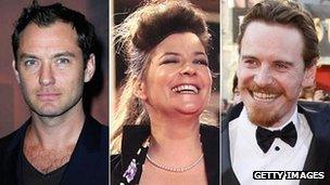 Jude Law, Lynne Ramsay and Michael Fassbender